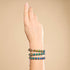 Chromata | Silber x Flieder | Stimmungsstein-Charm-Armband